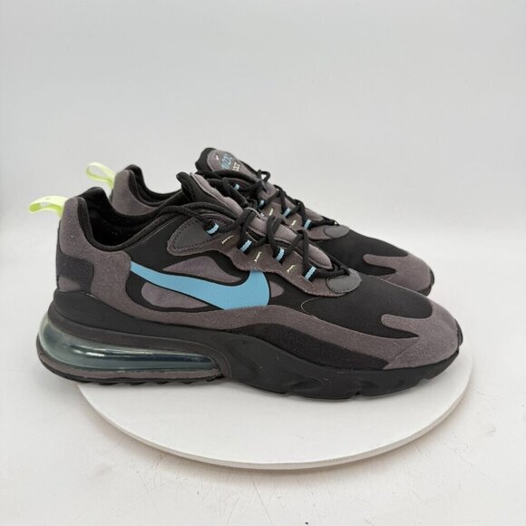 Nike Air Max 270 React Men Sz 11.5 CI3866-001 Jetstream Thunder Anthracite Shoes - Picture 4 of 12